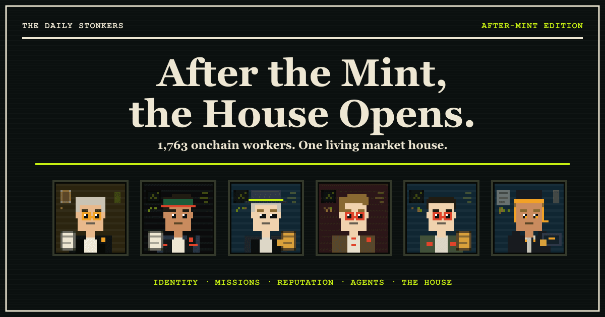 After the Mint, the House Opens